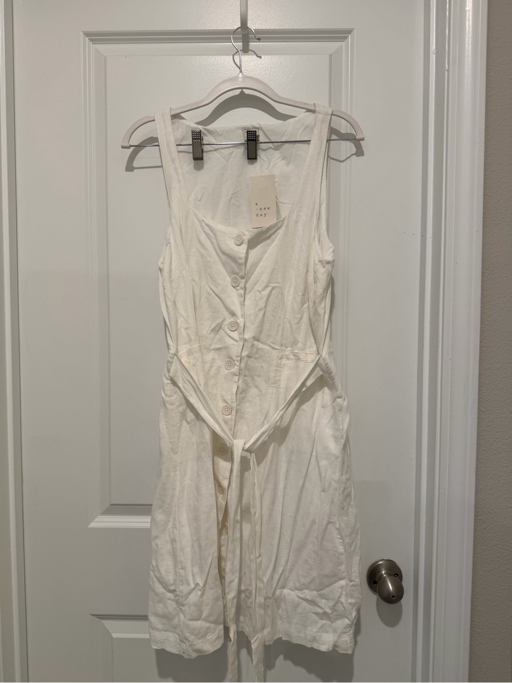 A New Day Linen Tank Dress